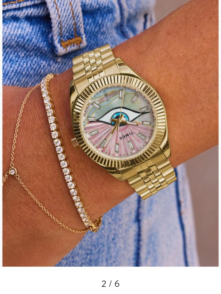 Jacquie Aiche Timex Guiding Light Womens Watch — image 8 of 8